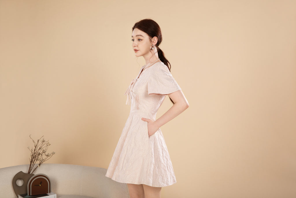 Nora Petal Short Dress