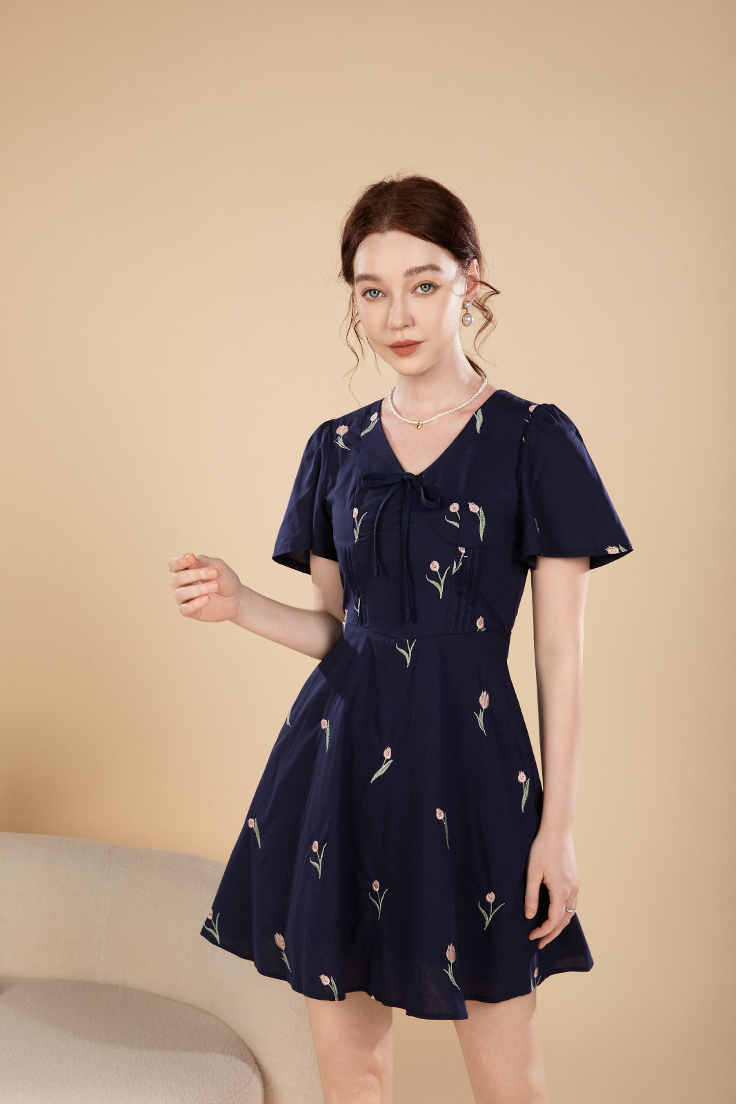 Nora Blossom Short Dress