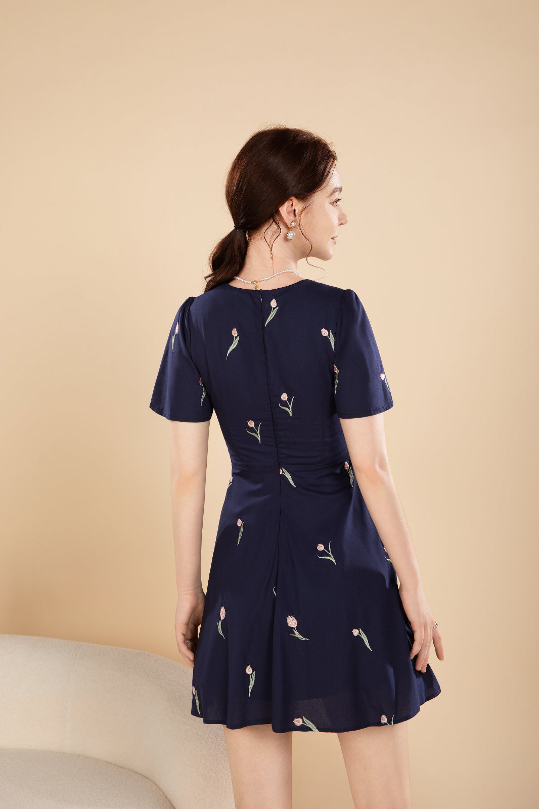 Nora Blossom Short Dress