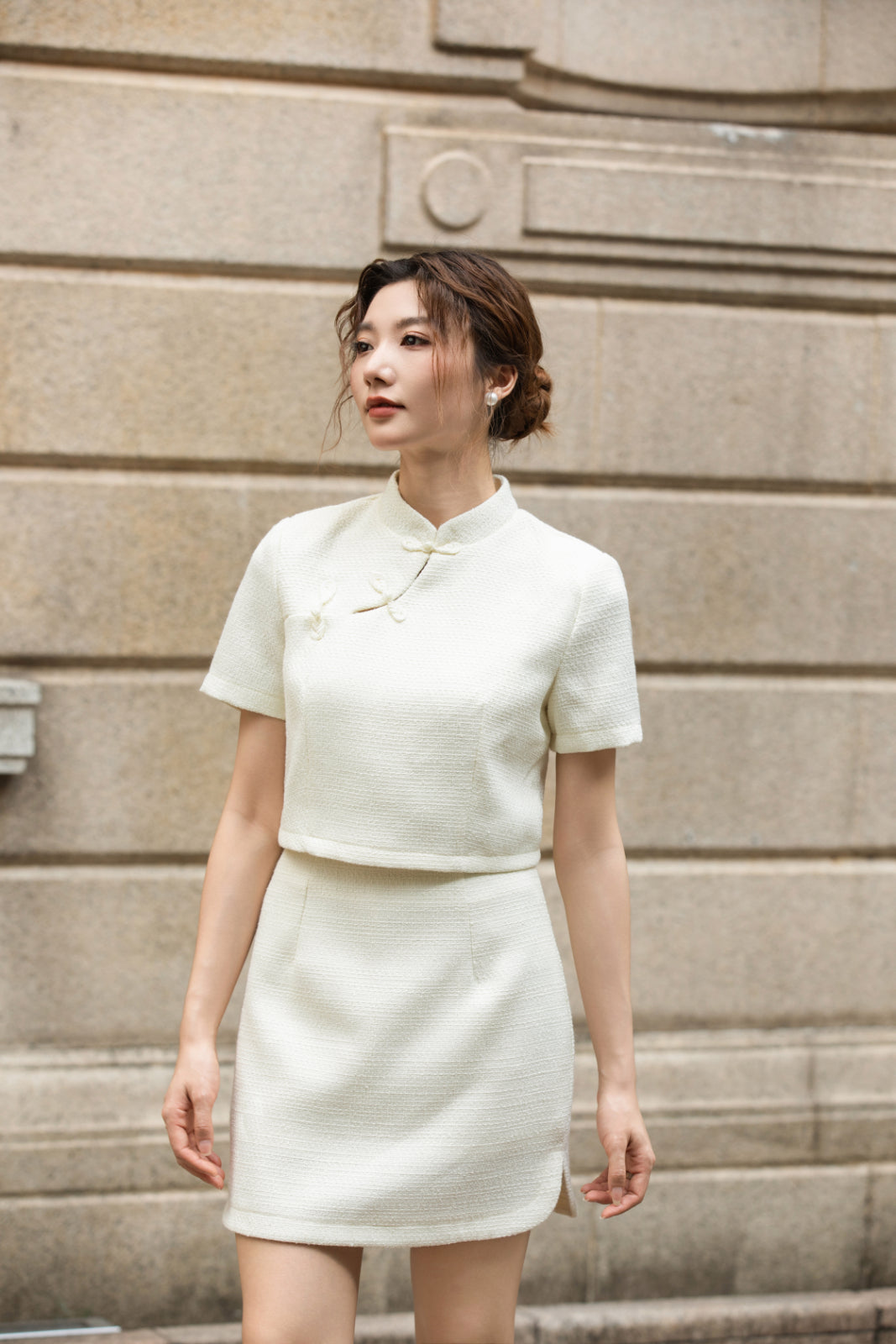 Xīn Yuè Oriental Tweed Set Wear