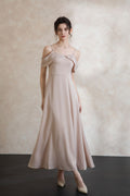 Elise Lux Off Shoulder Maxi Dress