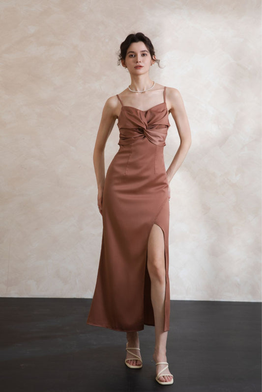 Elise Lux Stripe Maxi Dress