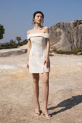 Xīn Yuè Brilliant Off Shoulder Short Dress