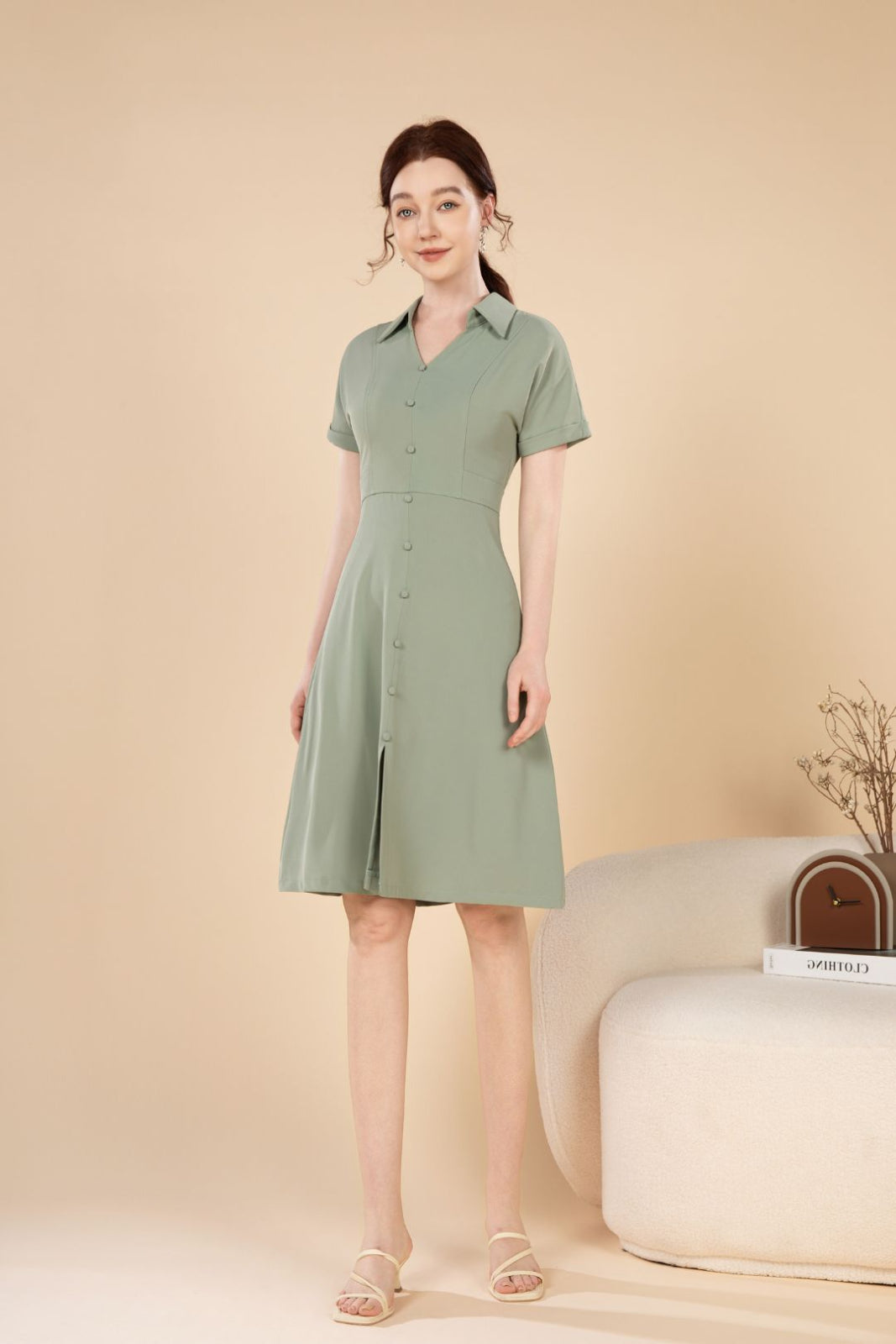 Nora Tailored Midi Dress
