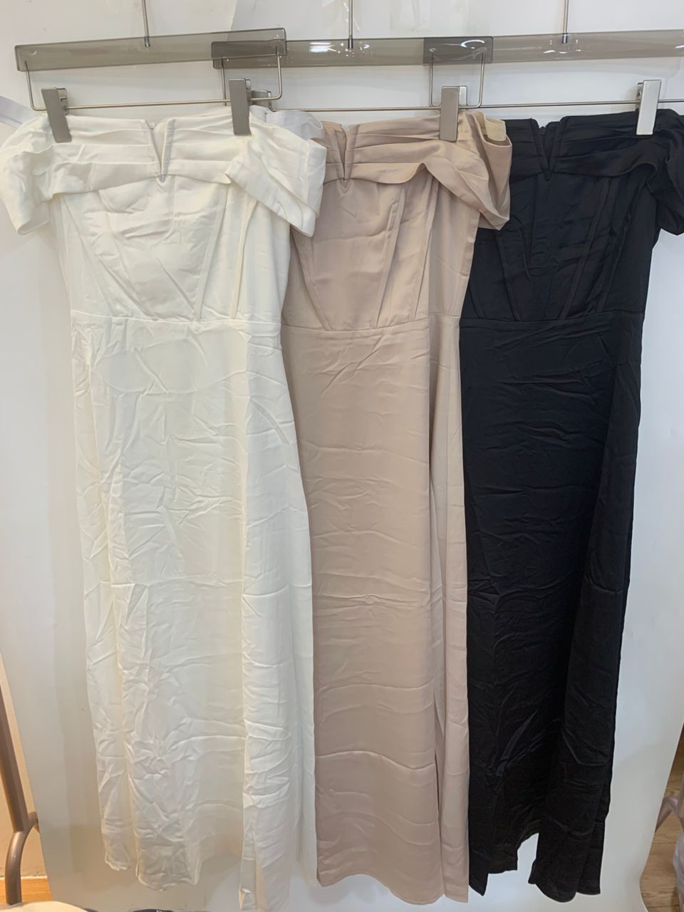 Rossie V Off Shoulder Maxi Dress