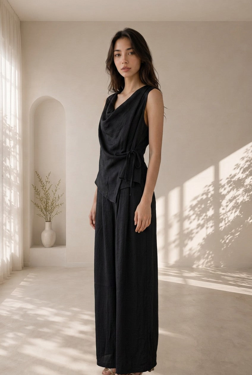 Estelle Draped Acetate Set