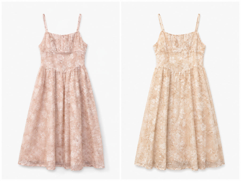 Lora Bloom Midi Dress