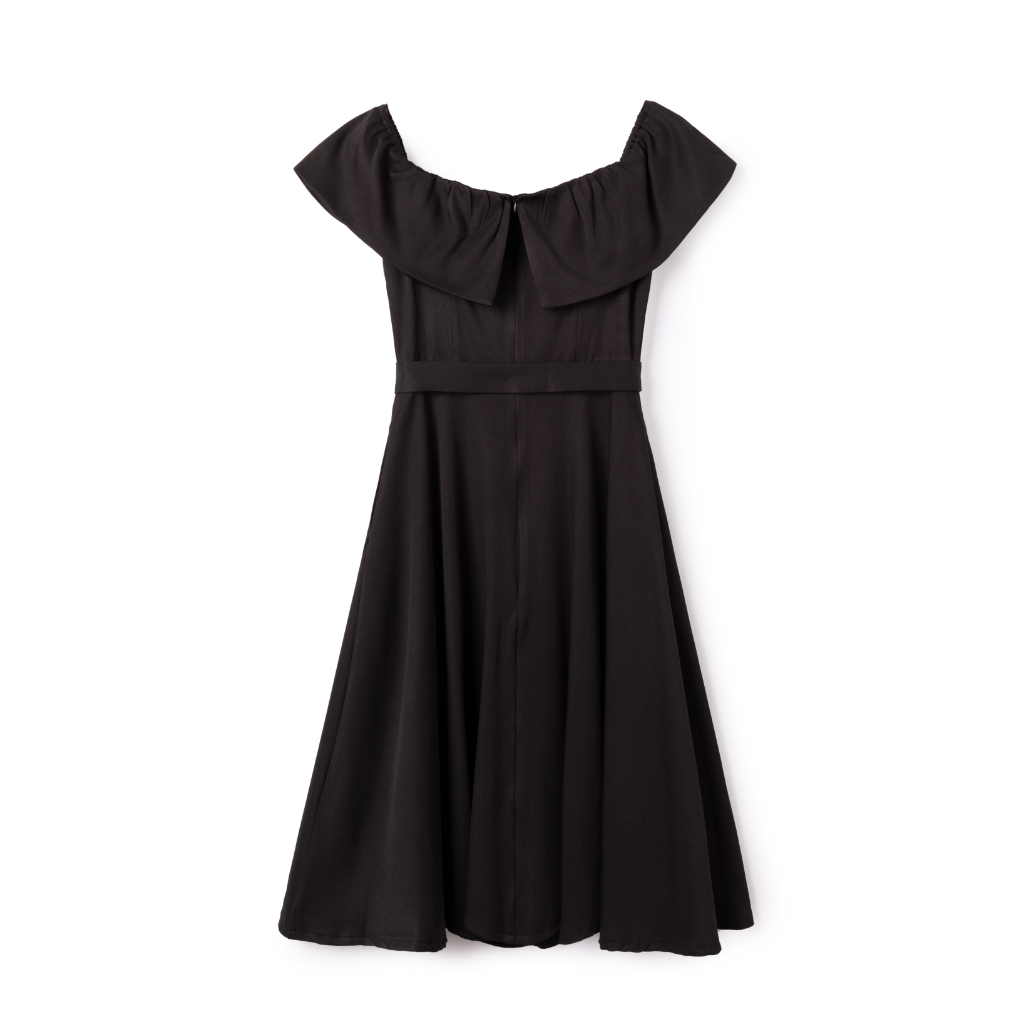 Nova Off Shoulder Midi Dress