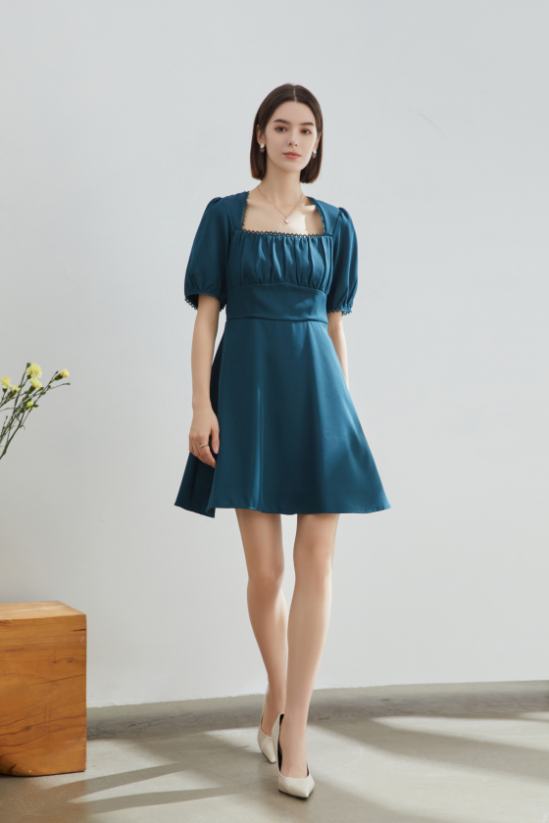 Emma Lacework Short Dress