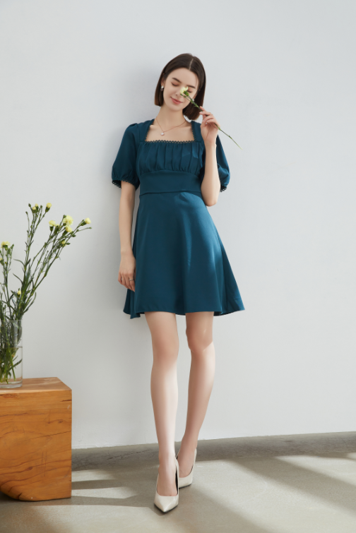 Emma Lacework Short Dress
