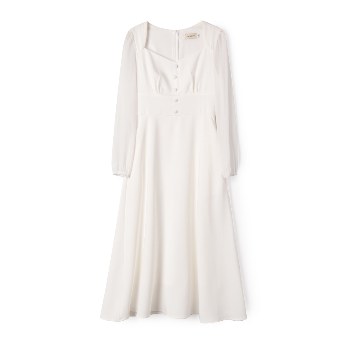 Nova French Midi Dress