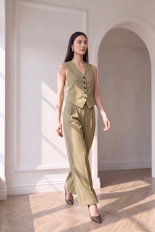 Macy Tailored Vest Set