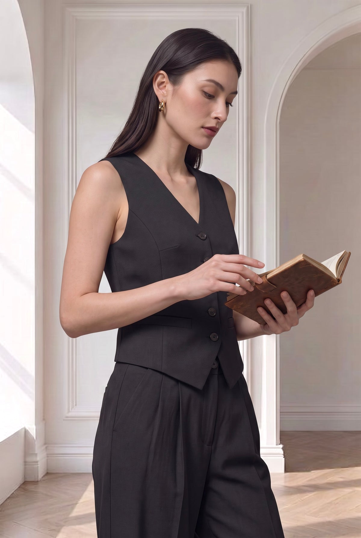 Macy Tailored Vest Set