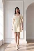 Macy Elegant Bow Short Dress