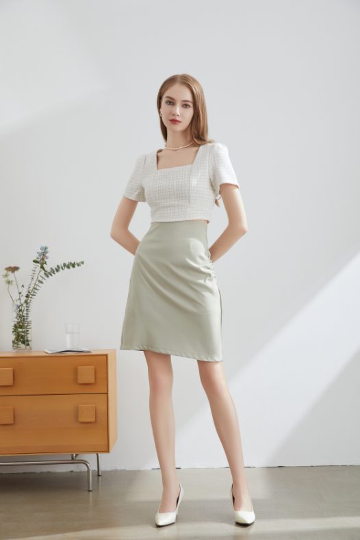 Nova Tweed Top