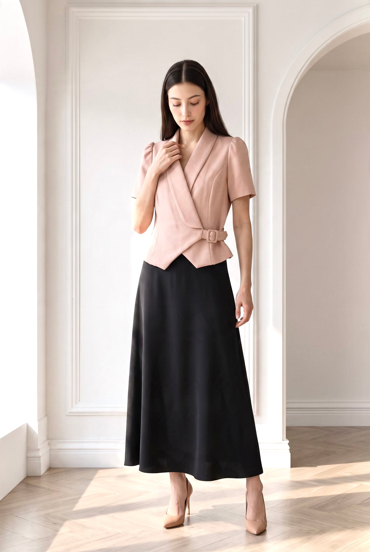Macy Tweed Skirt Set
