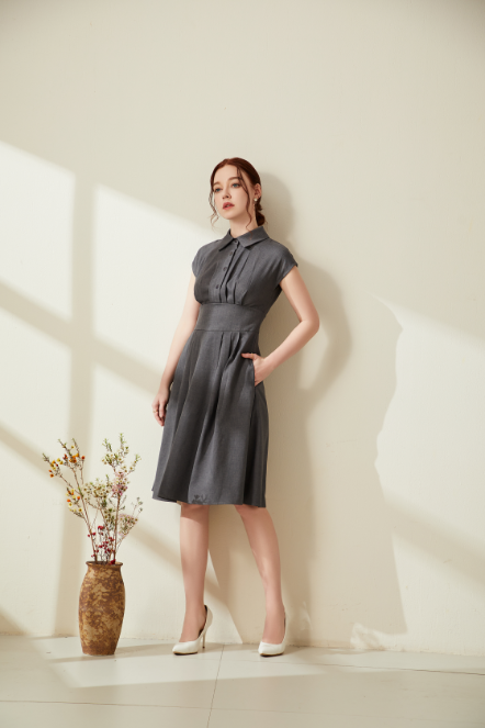 Paula Old Classic Midi Dress