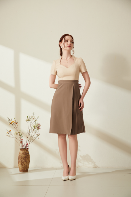 Paula Pleated Skirt