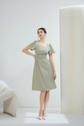 Angela Elegant Midi Dress