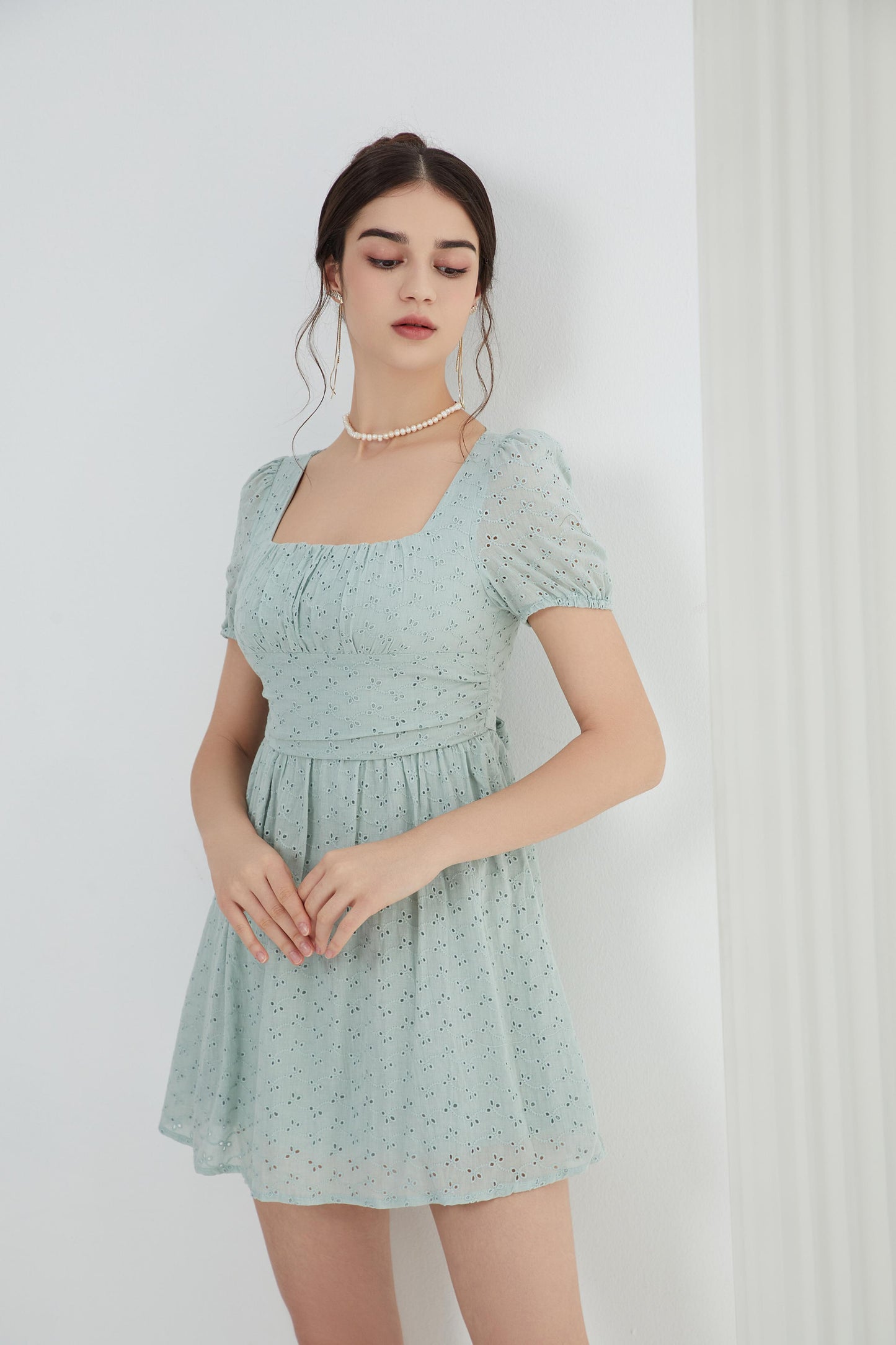 Angela Floral Short Dress