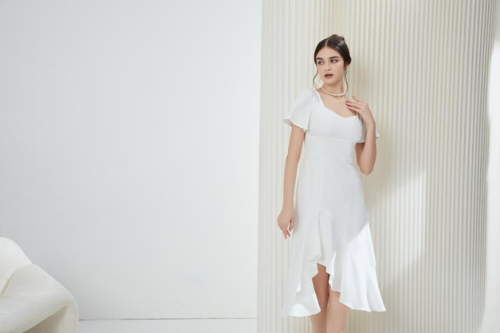 Angela Irregular Maxi Dress