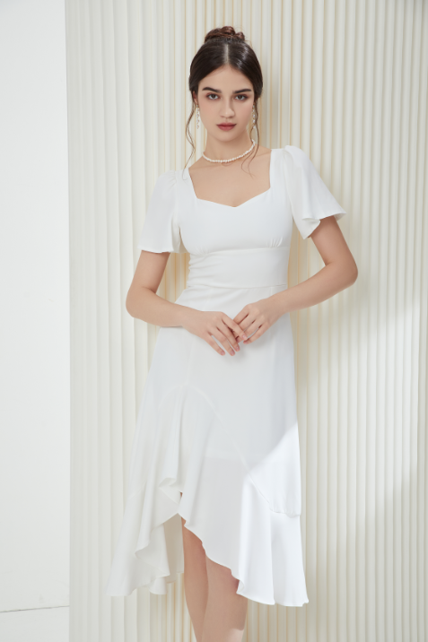 Angela Irregular Maxi Dress