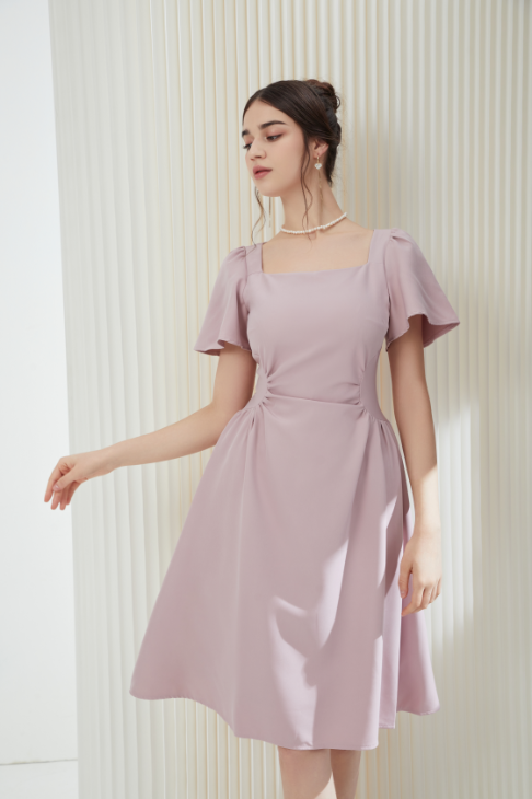 Angela Elegant Midi Dress