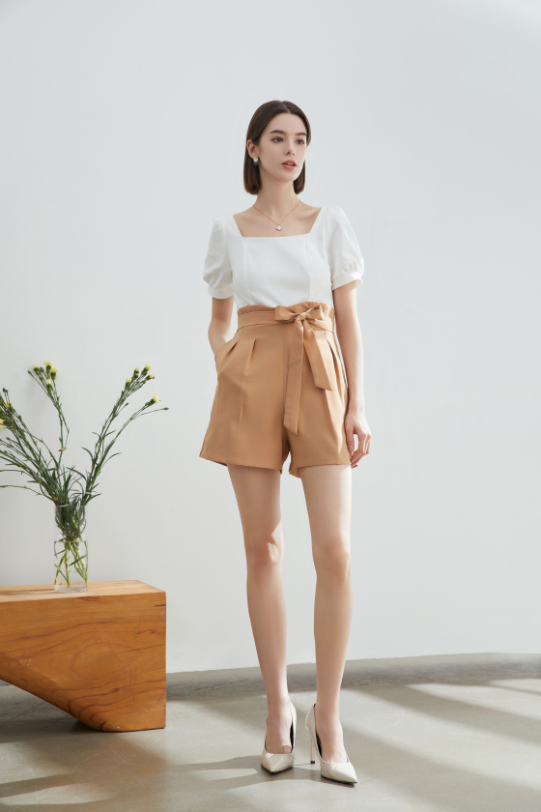 Emma Puff Sleeve Romper