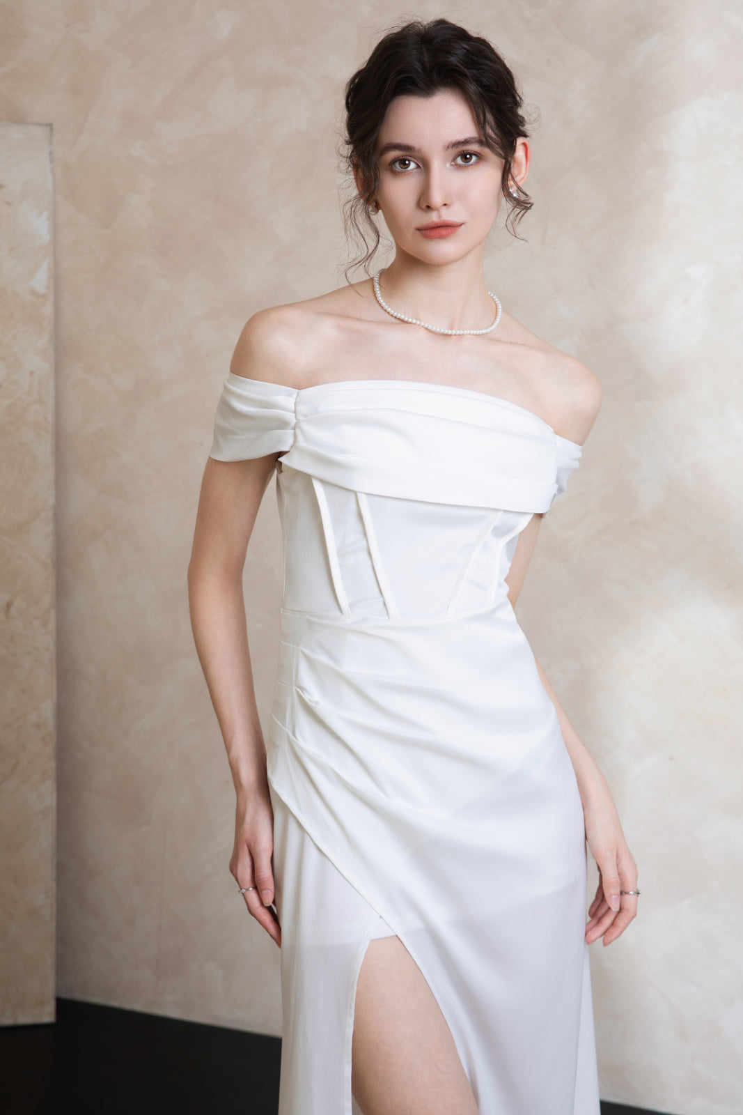 Elise French Lux Maxi Dress