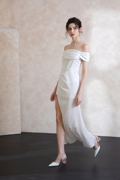 Elise French Lux maxi Dress