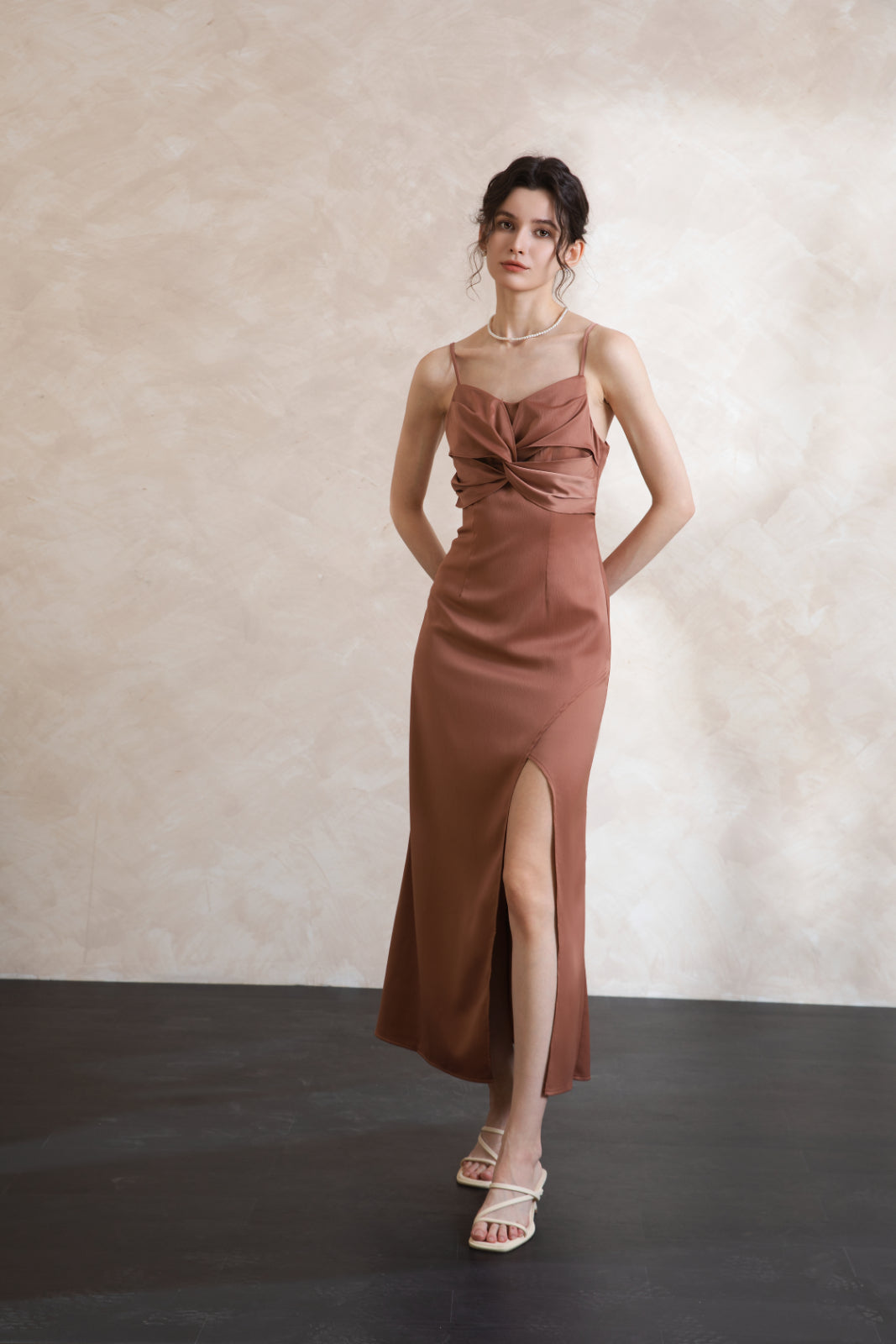 Elise Lux Stripe Maxi Dress