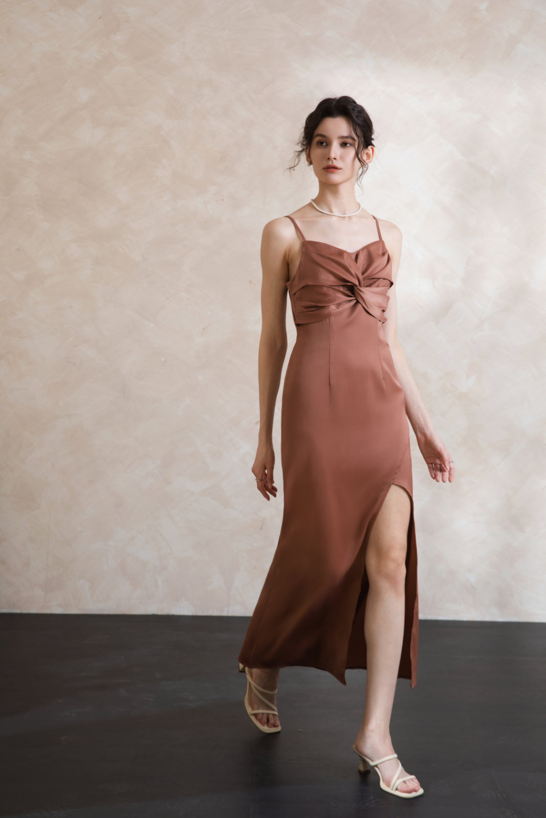 Elise Lux Stripe Maxi Dress