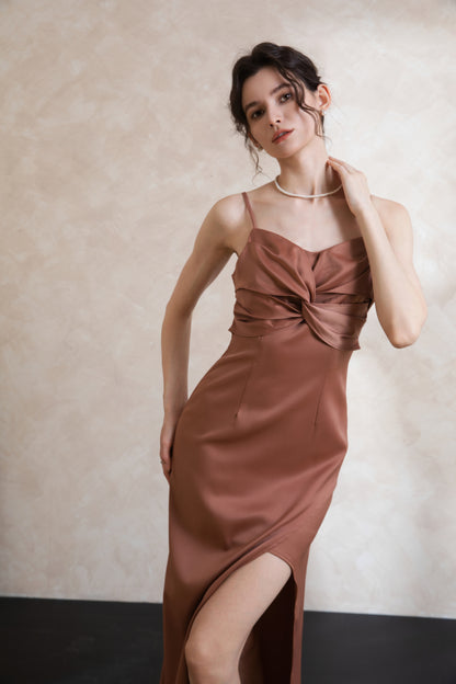 Elise Lux Stripe Maxi Dress