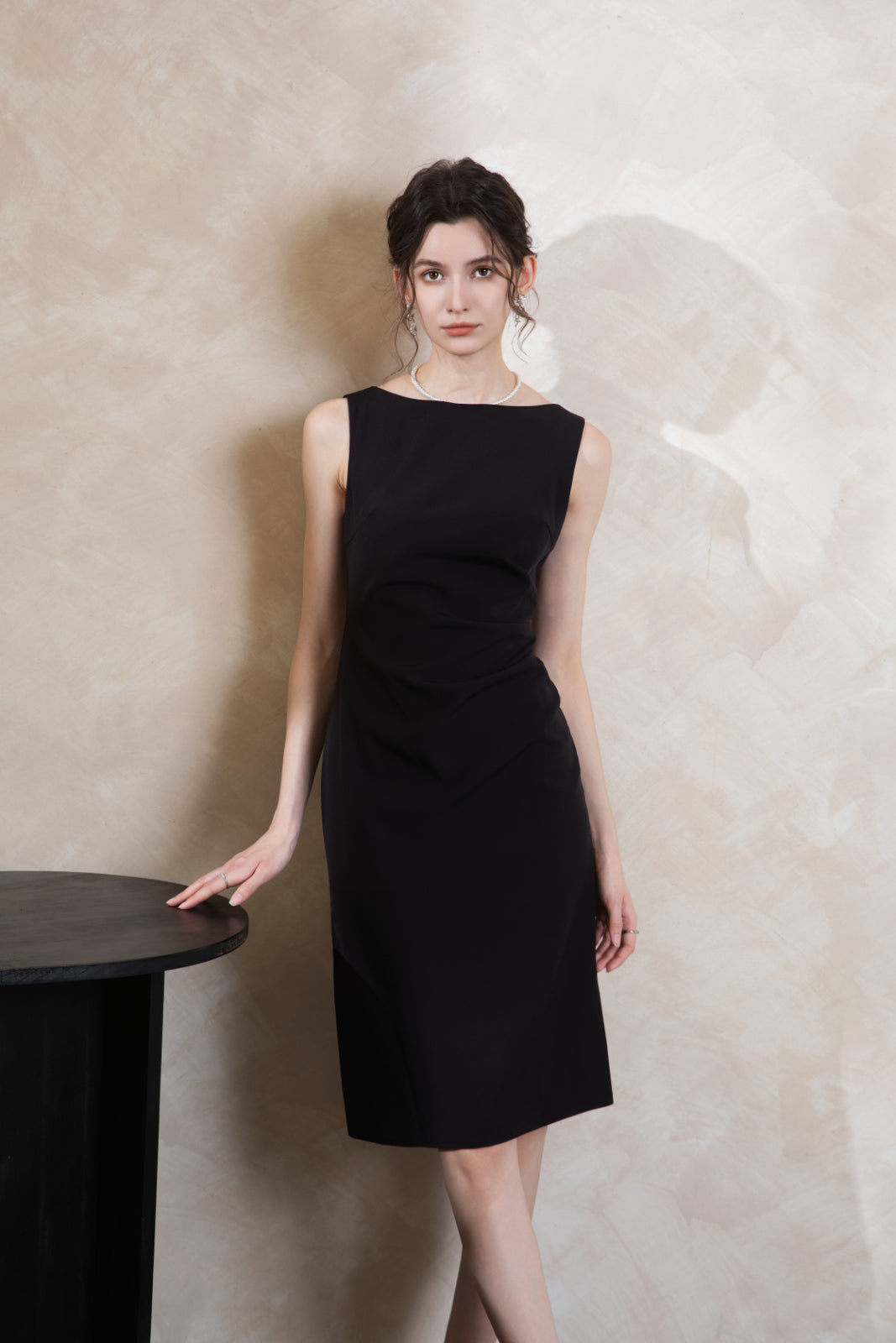 Elise Oriental Elegant Midi Dress