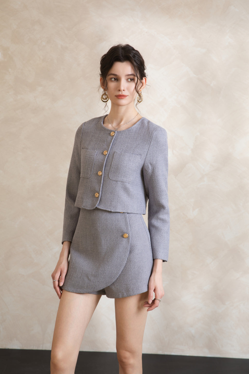 Elise Tweed Set Wear