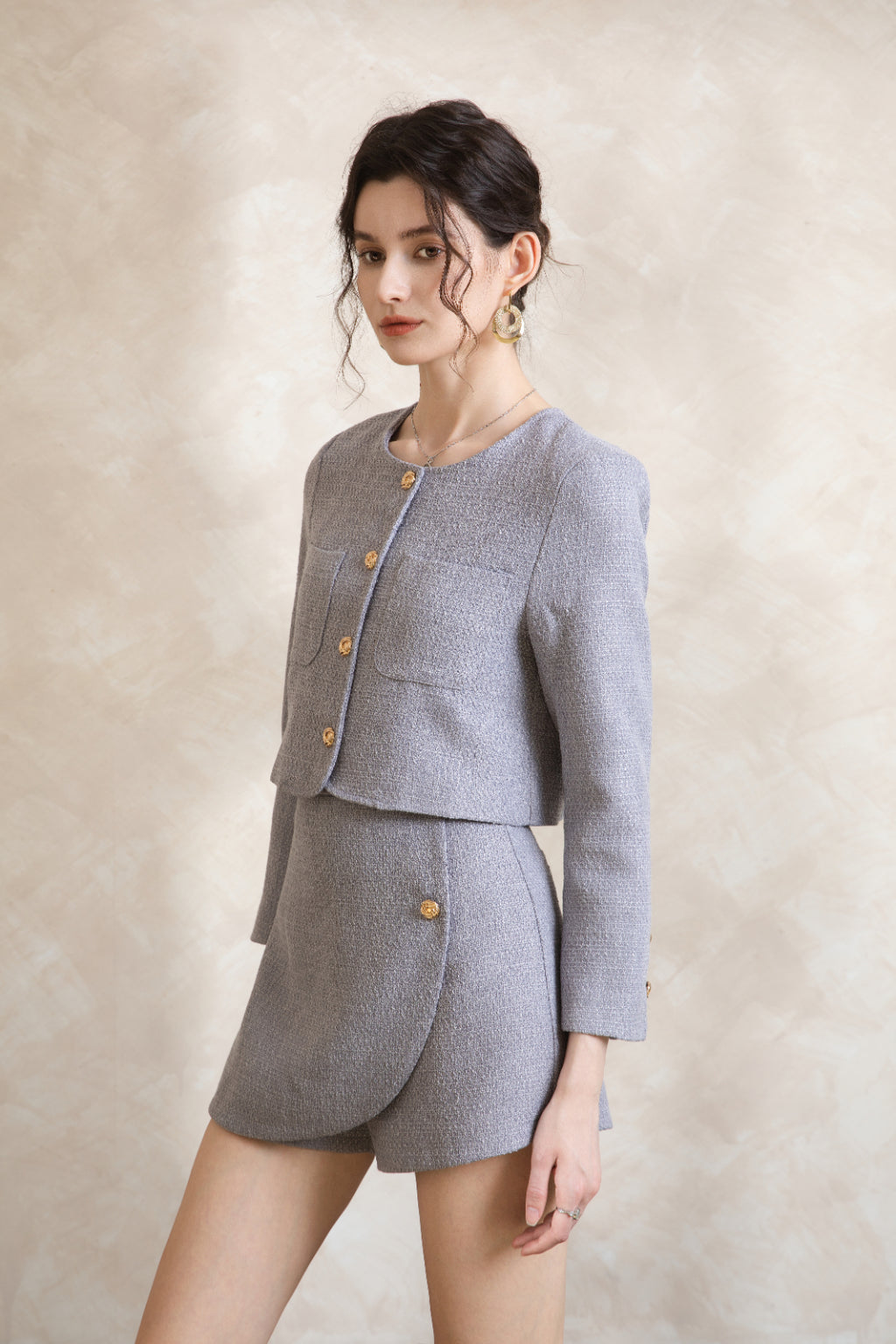Elise Tweed Set Wear