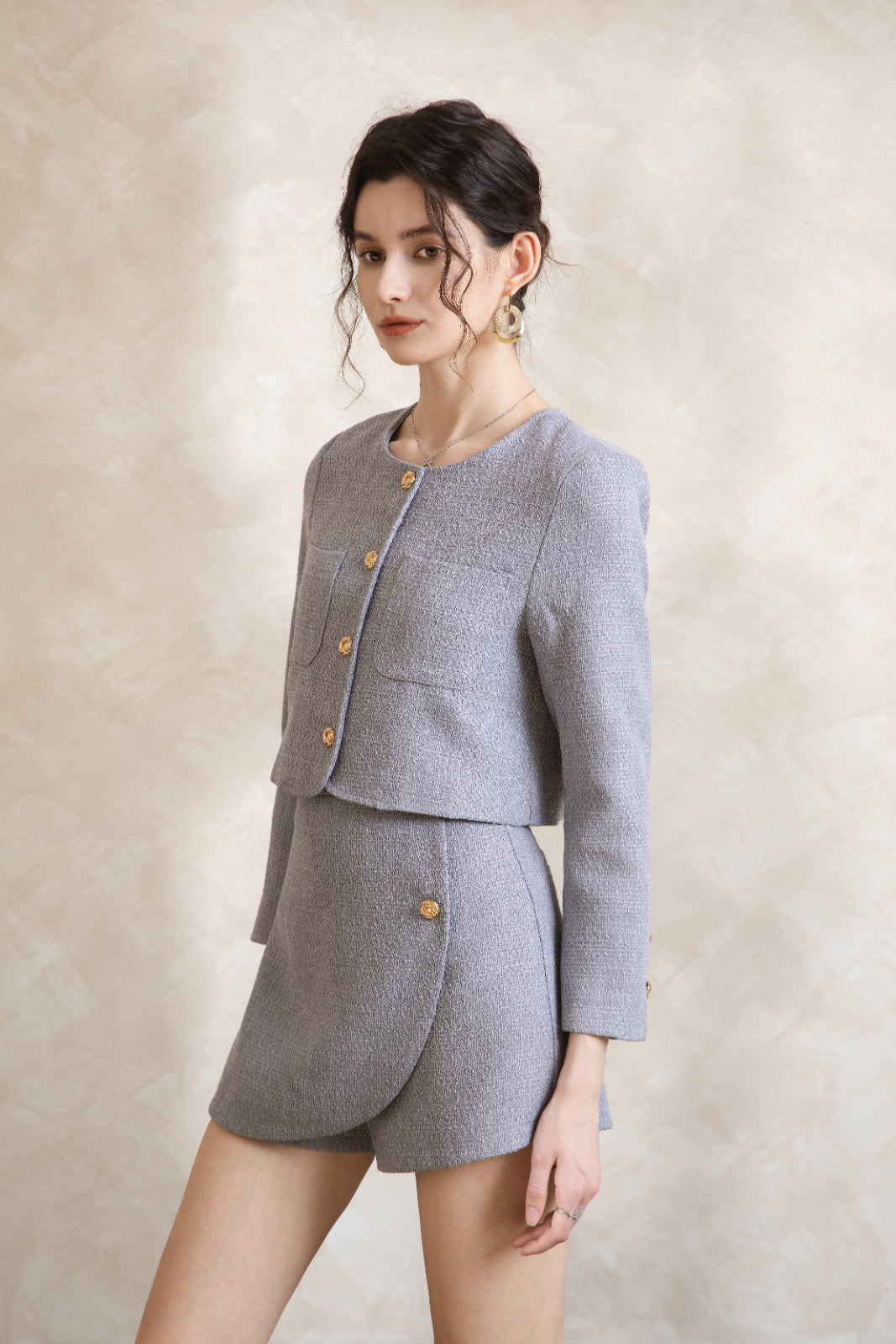 Elise Tweed Set Wear