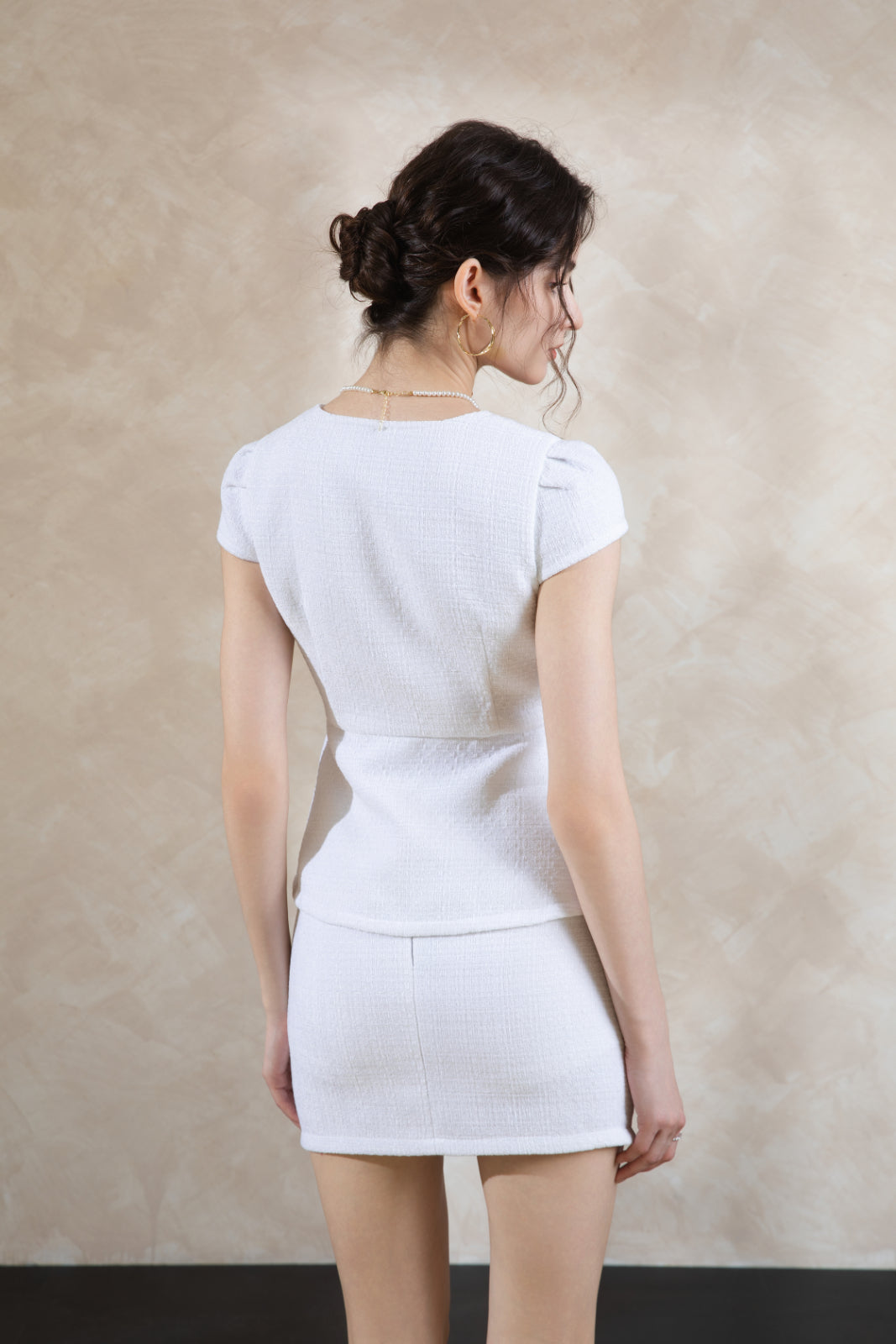 Elise Smart Tweed Set Wear
