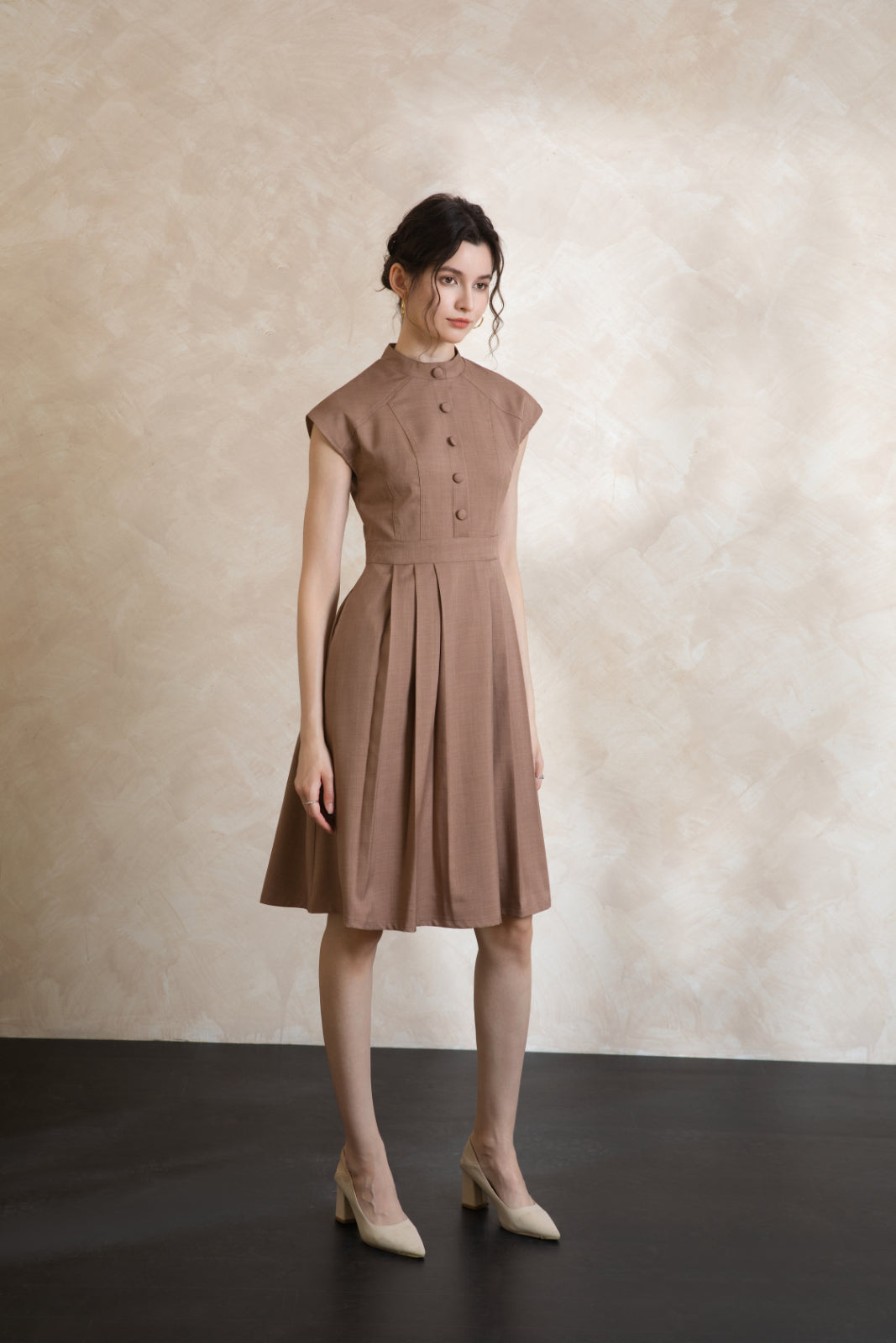 Elise Classic Midi Dress