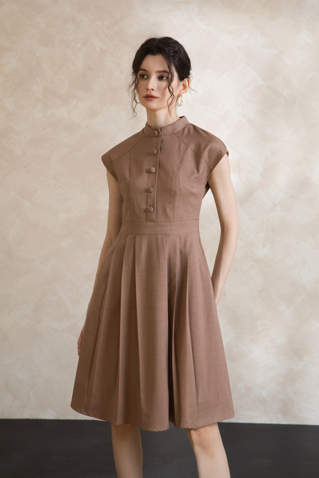 Elise Classic Midi Dress