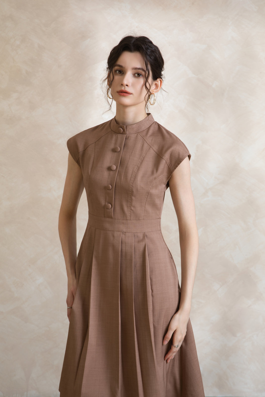 Elise Classic Midi Dress