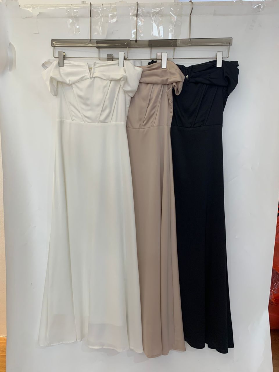 Rossie V Off Shoulder Maxi Dress