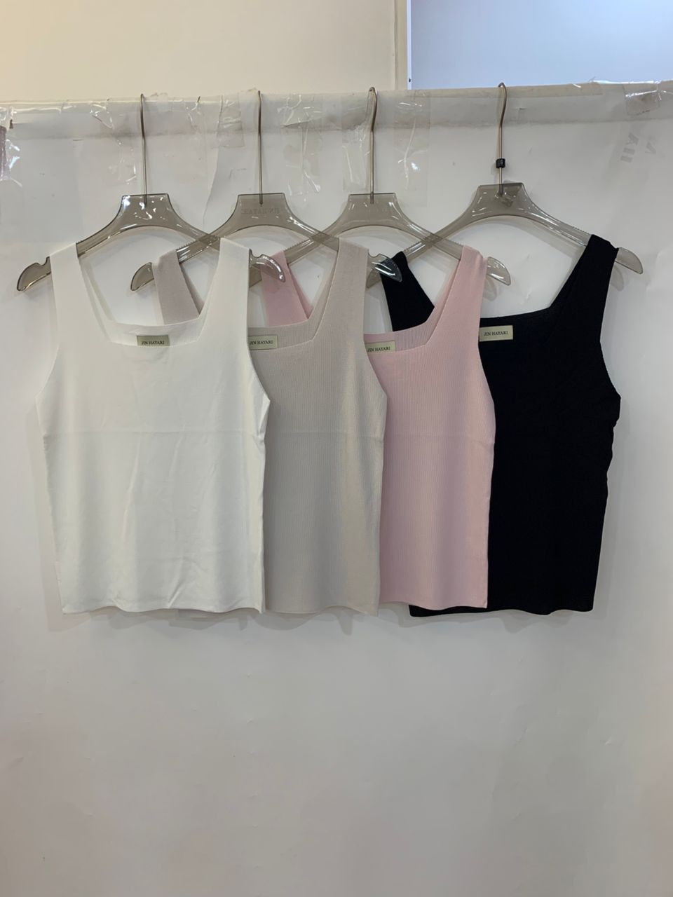 Hana Square Knit Top