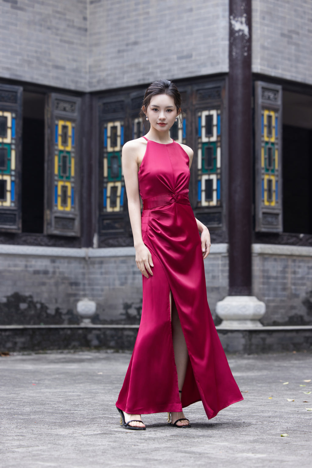 Jin Yuè Elegant Maxi Dress