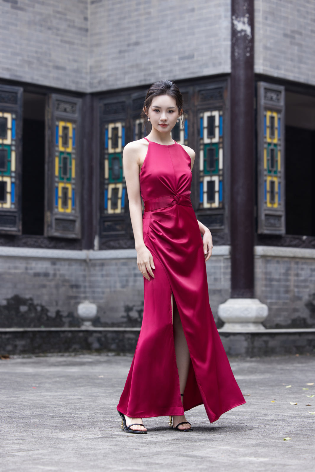 Jin Yuè Elegant Maxi Dress