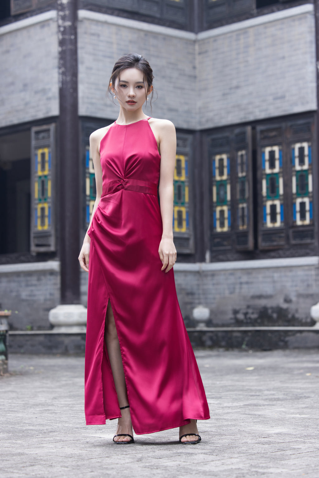 Jin Yuè Elegant Maxi Dress