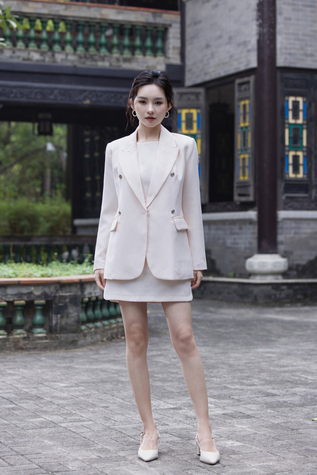 Jin Yuè Smart Casual Dress Set