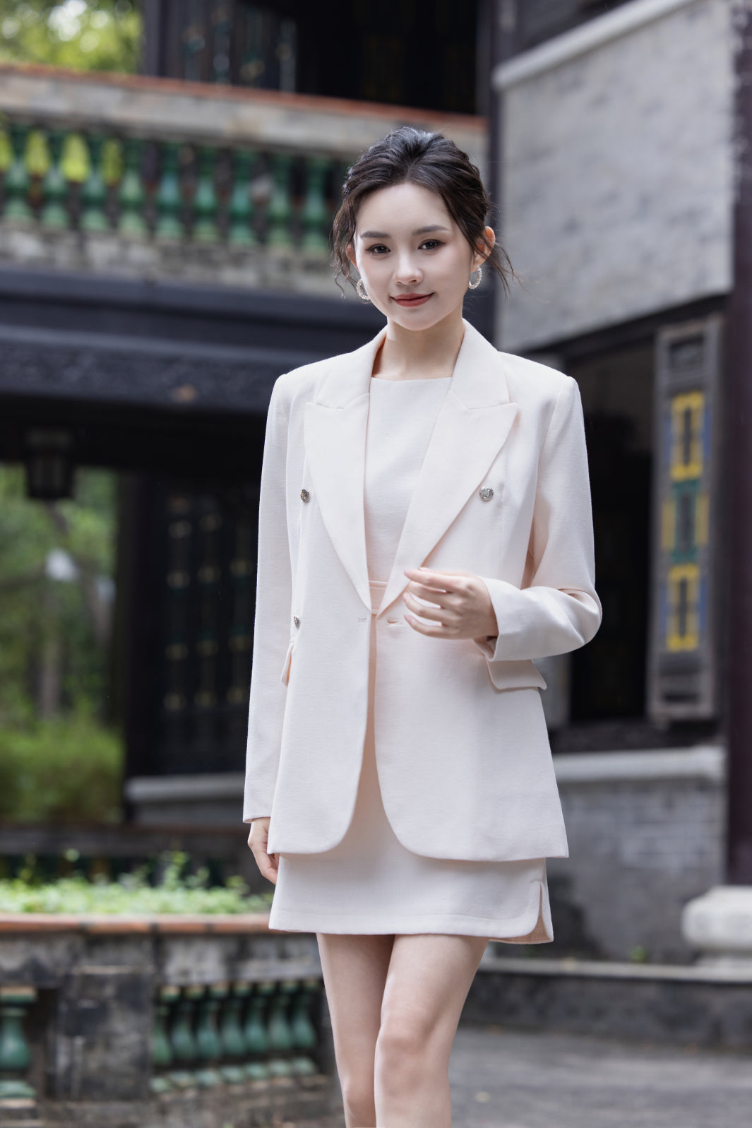 Jin Yuè Smart Casual Dress Set