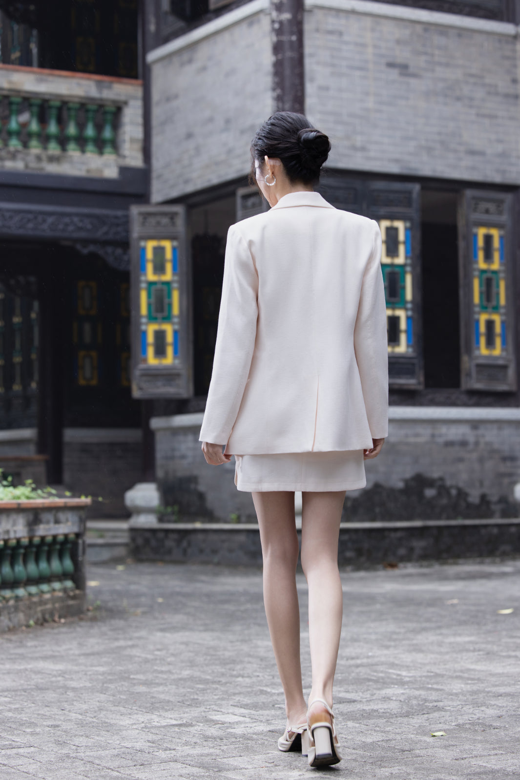 Jin Yuè Smart Casual Dress Set