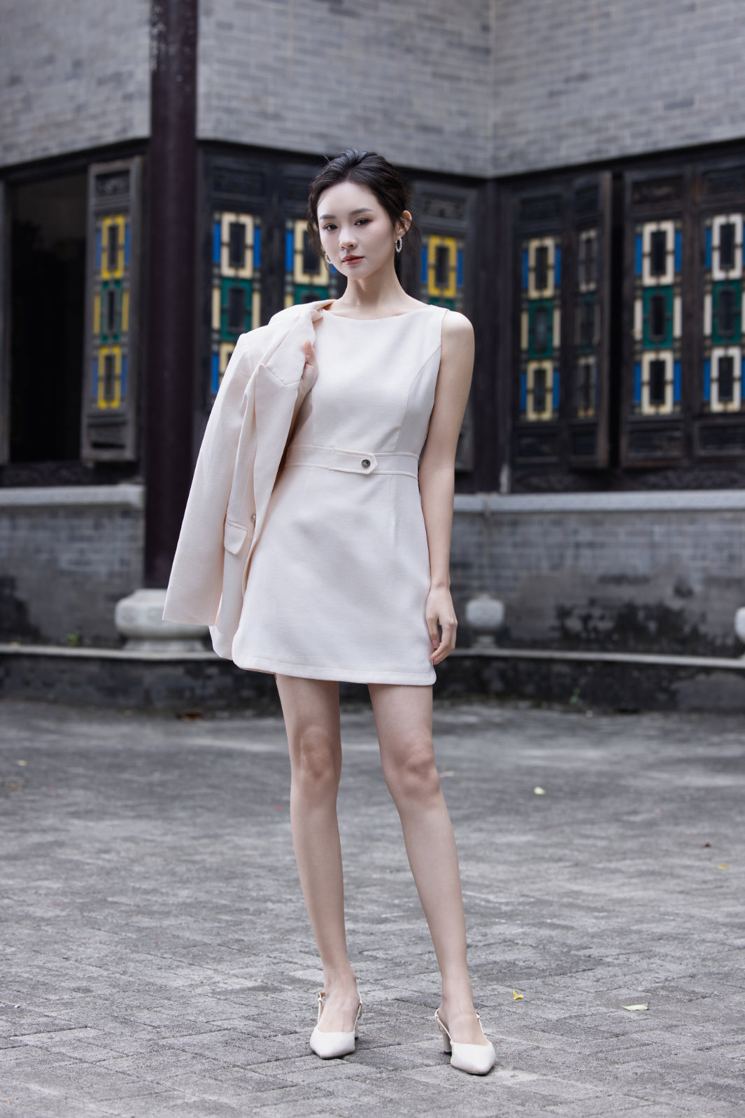 Jin Yuè Smart Casual Dress Set